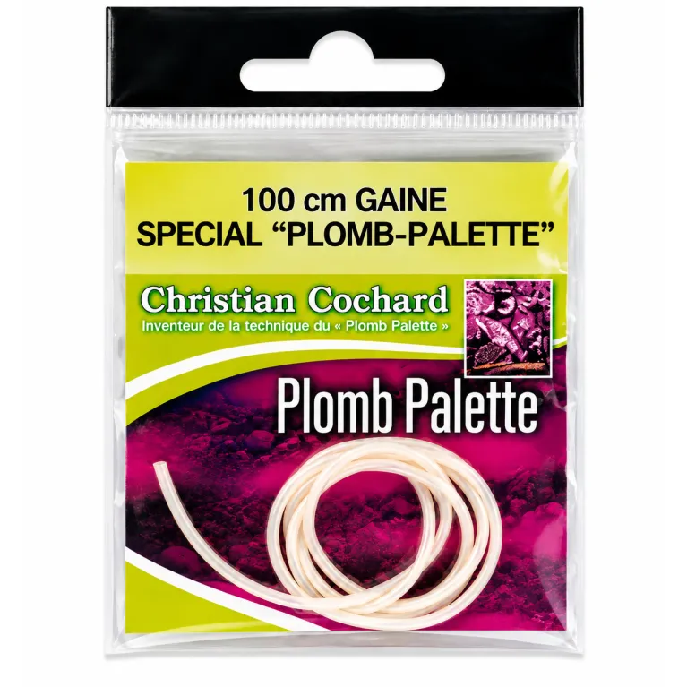 Gaine Plomb Palette Delalande 1 m – Gaine Souple pour Montages Carnassiers