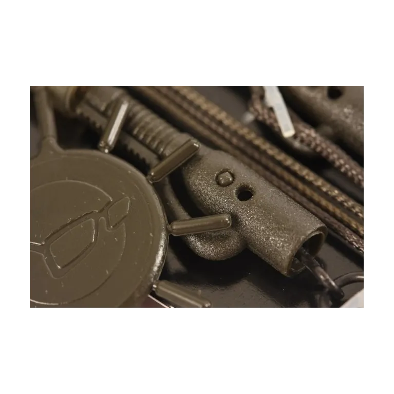 MONTAGE LEADCORE LEADERS HYBRID LEAD CLIP QC SWIVEL KORDA MONTAGE LEADCORE LEADERS HYBRID LEAD CLIP QC SWIVEL KORDA