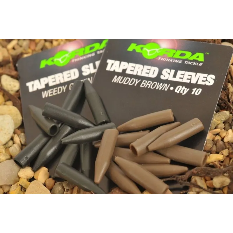 Korda Tapered Sleeve Weedy Green – Manchon silicone anti-emmêlement