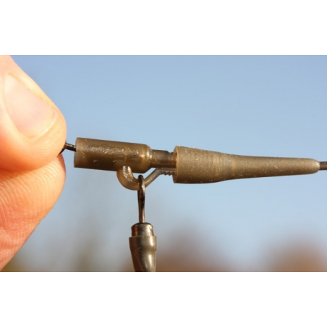 MANCHON CLIP PLOMB TAIL RUBBERS KORDA CLAY