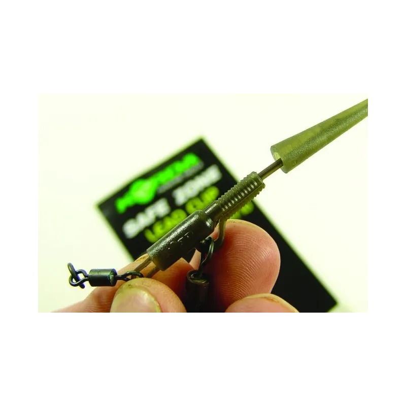 Korda Tail Rubbers Weedy Green – Manchons pour Lead Clip