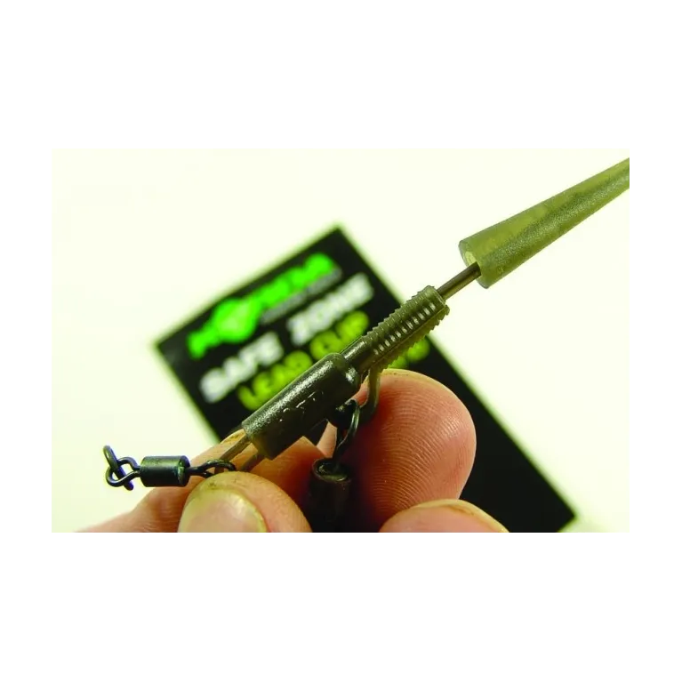 Korda Tail Rubbers Weedy Green – Manchons pour Lead Clip