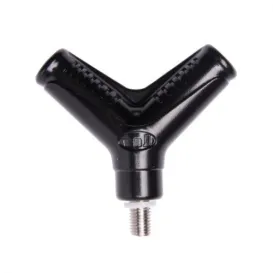Carp Spirit Fourche d’Épuisette Carp Luxe – Fourche métal Gun Smoke