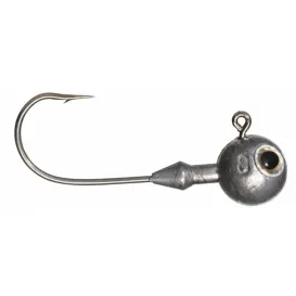 Gunki G'Round Neutral – Tête Plombée Ronde pour Leurres Souples – Sachet de 3
