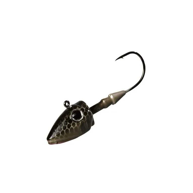 TETE PLOMBEE GUNKI G'SLIDE NATURAL BLACK SILVER TETE PLOMBEE GUNKI G'SLIDE NATURAL BLACK SILVER