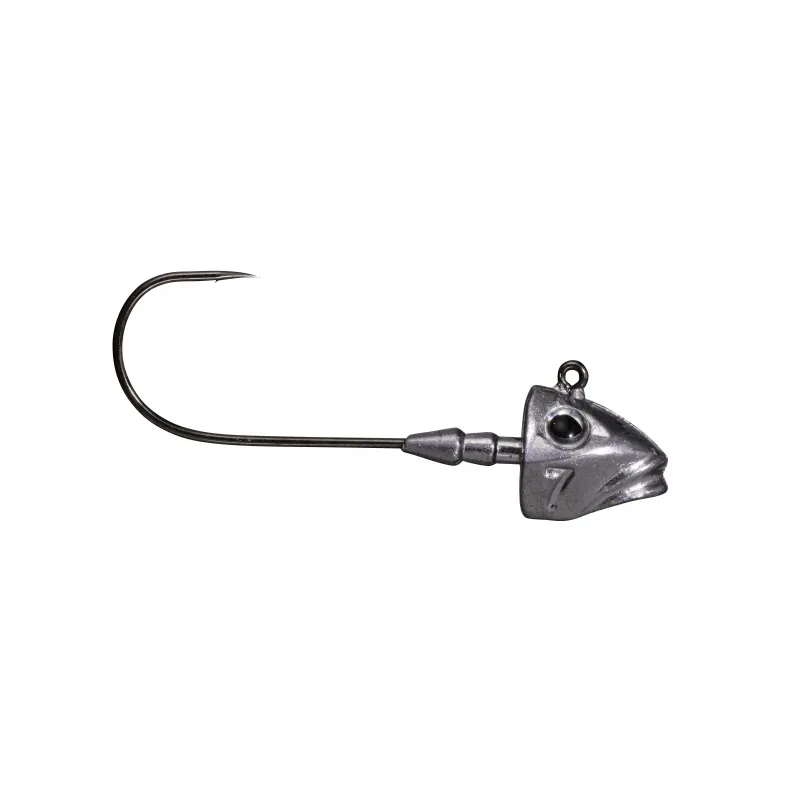 Gunki G'Fish Neutral H3/0 – Tête Plombée pour Leurres Souples – Sachet de 3