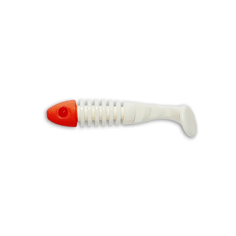 Delalande Skeleton 8 cm – Leurre Souple pour Perche et Sandre