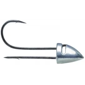 Illex Straight Jig Head Natural – Tête Plombée pour Leurres Souples