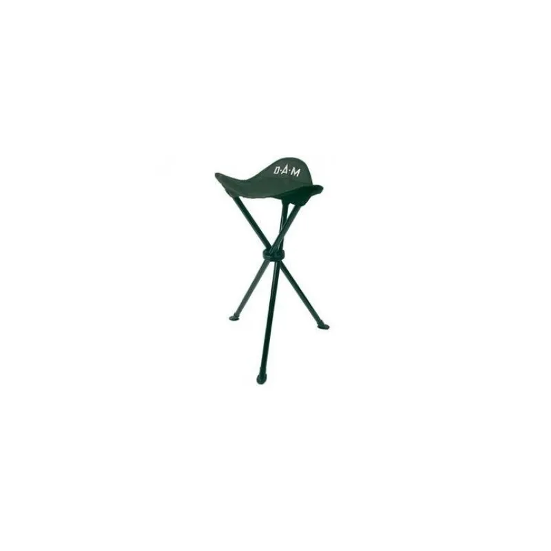 DAM Chaise Trépied Pliable 65 cm – Siège de Pêche Léger 1 kg