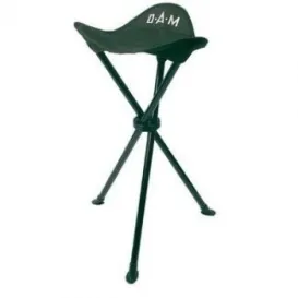 DAM Chaise Trépied Pliable 65 cm – Siège de Pêche Léger 1 kg