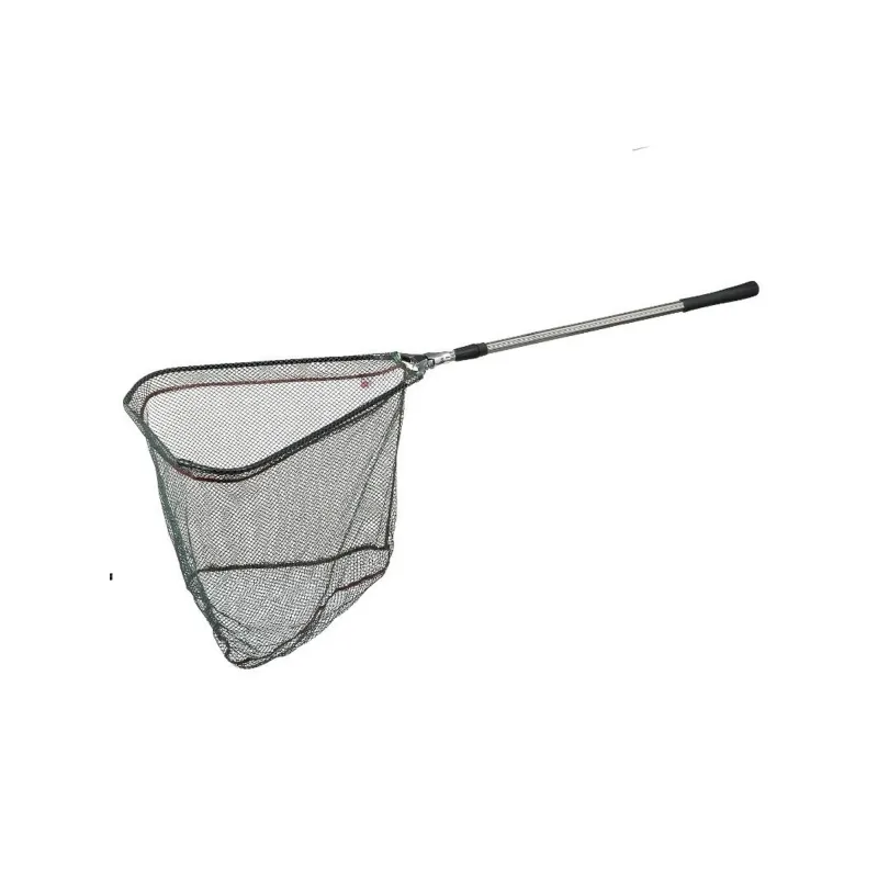 DAM Landing Net – Épuisette télescopique à filet caoutchouté