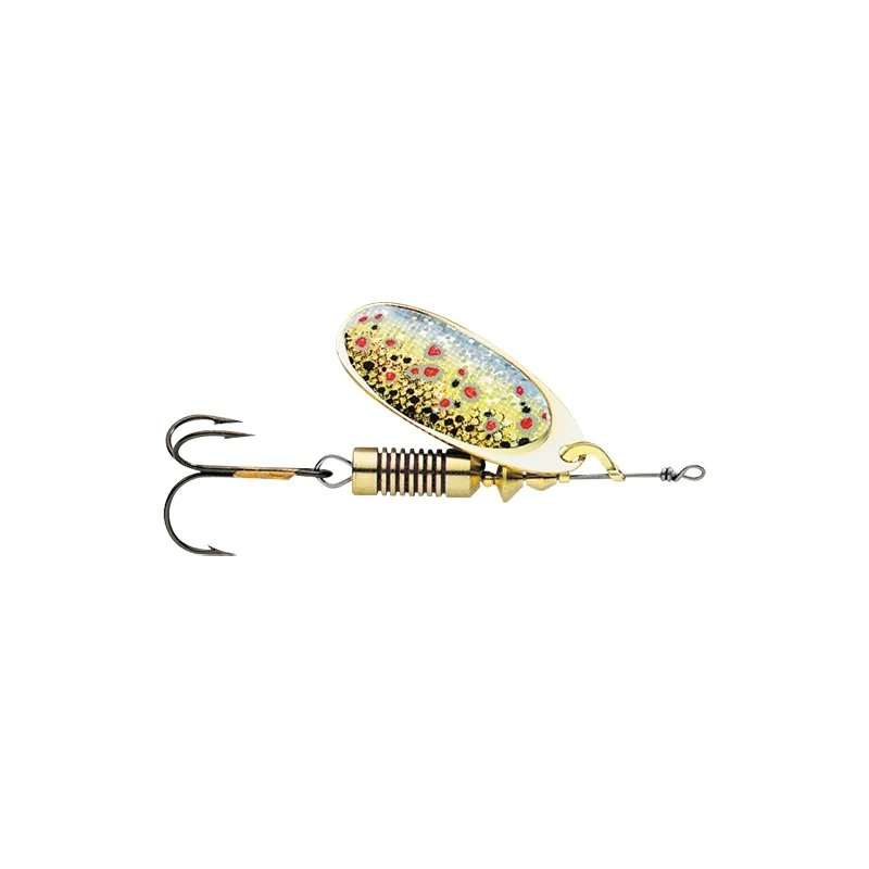 DAM Effzett Nature Truite Fario – Cuiller Tournante – 3 à 6 g