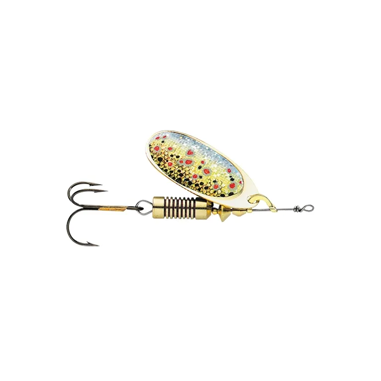 DAM Effzett Nature Truite Fario – Cuiller Tournante – 3 à 6 g