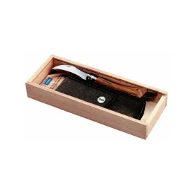 COUTEAU OPINEL A CHAMPIGNON N.8 PLUMIER MANCHE CHENE