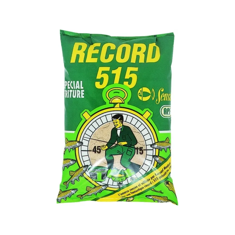 Sensas Record 515 Jaune 800 g – Amorce Traçante pour Ablettes et Friture