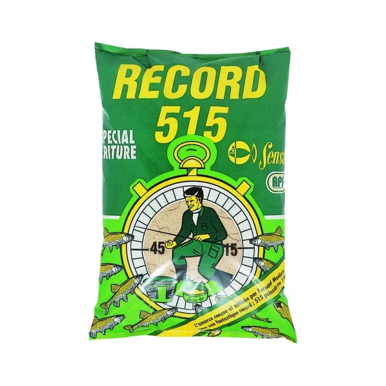 Sensas Record 515 Jaune 800 g – Amorce Traçante pour Ablettes et Friture