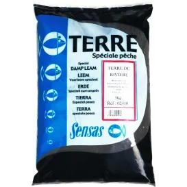 Sensas Terre de Rivière 3 kg – Terre Collante pour Amorce