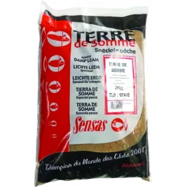 Sensas Terre de Somme 2 kg – Terre Fine pour Amorce