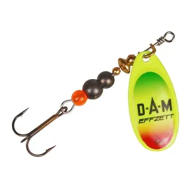 CUILLER DAM EFFZETT FLUO SPINNERS TRIO