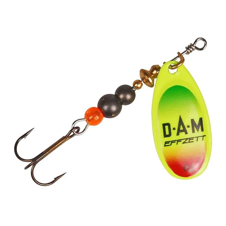 DAM Effzett Fluo Trio Fluo – Cuiller tournante
