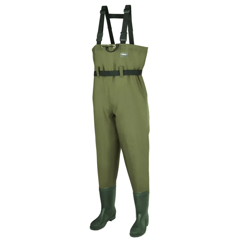 DAM Hydroforce – Waders Nylon Taslan avec bottes