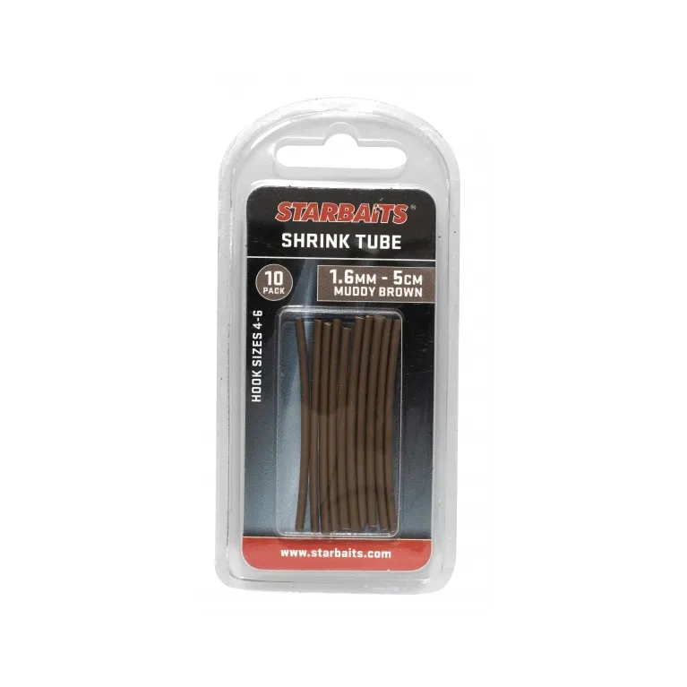 GAINE THERMO SHRINK TUBE MUDDY BROWN STARBAITS