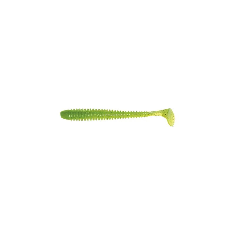 Keitech Swing Impact Slim 4" – Leurre Souple Shad Finesse 10,1 cm – Par 8