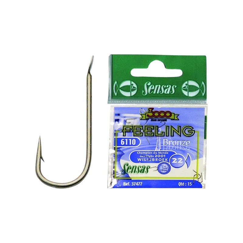 Sensas Feeling 6110 Bronze – Hameçons pêche au coup
