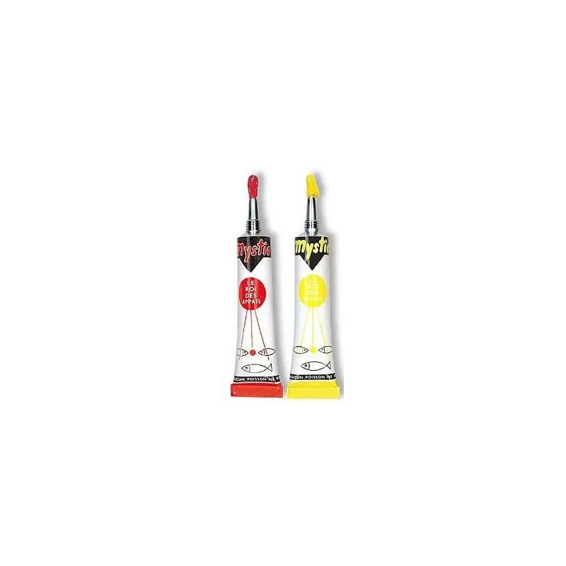 Mystic Tube Rouge et Jaune – Pâte pour pêche au coup