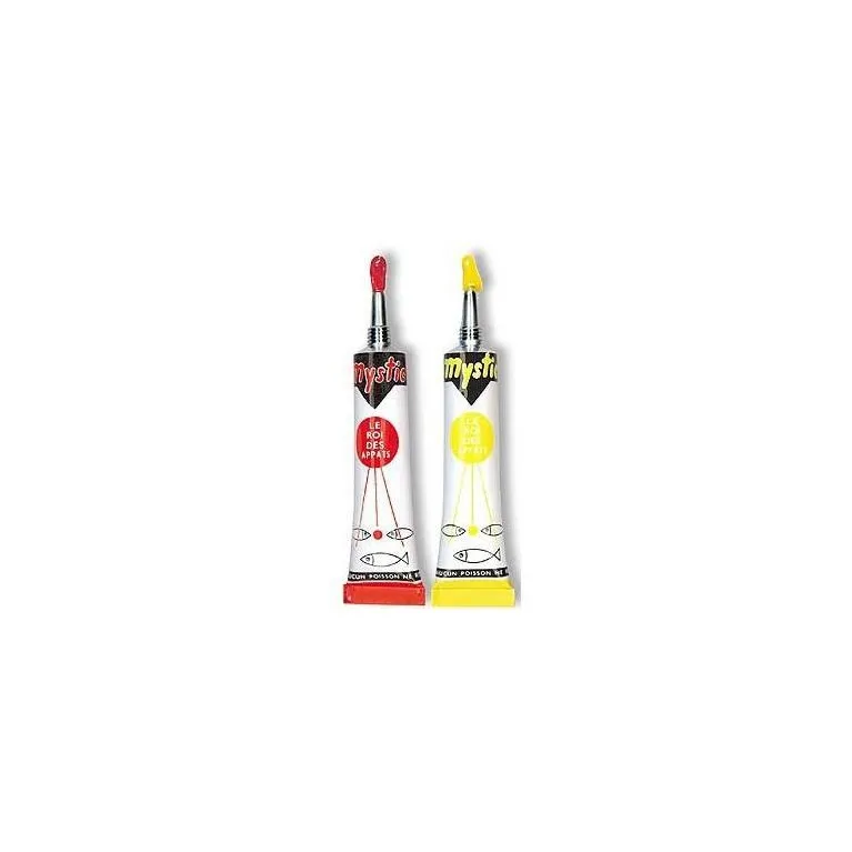 Mystic Tube Rouge et Jaune – Pâte pour pêche au coup