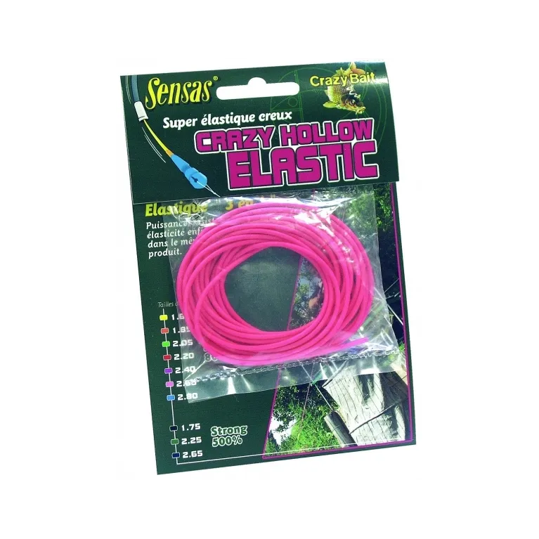 ELASTIQUE SENSAS CRAZY HOLLOW 800% ELASTIQUE SENSAS CRAZY HOLLOW 800%