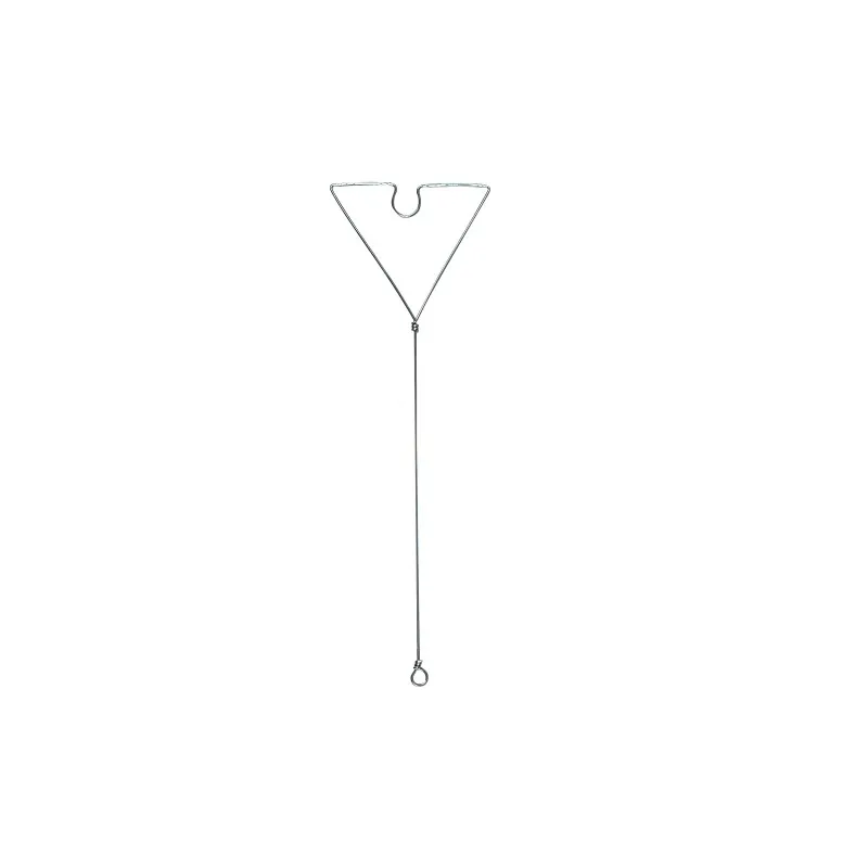 Flashmer Clipots Triangulaires 16 cm – Inox par 5