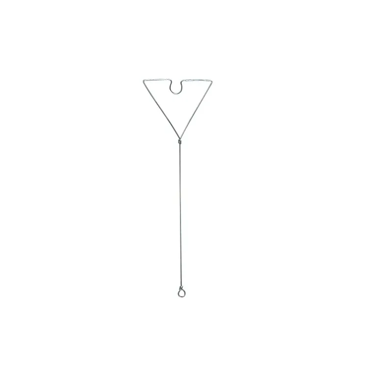 Flashmer Clipots Triangulaires 16 cm – Inox par 5