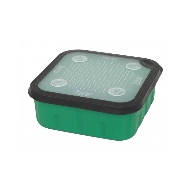 Sensas Boîte à Esches Carrée 1,5 L – Couvercle aéré