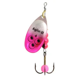 Mepps Aglia-E Rose N°4 – Cuiller tournante 9 g