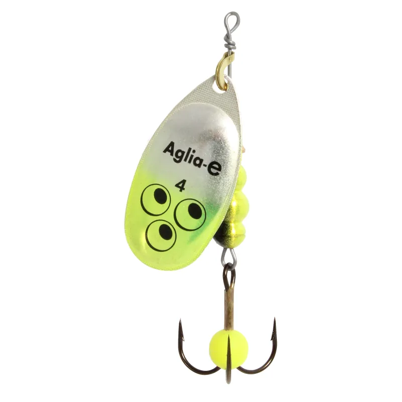 Mepps Aglia-E Chartreuse N°4 – Cuiller tournante 9 g