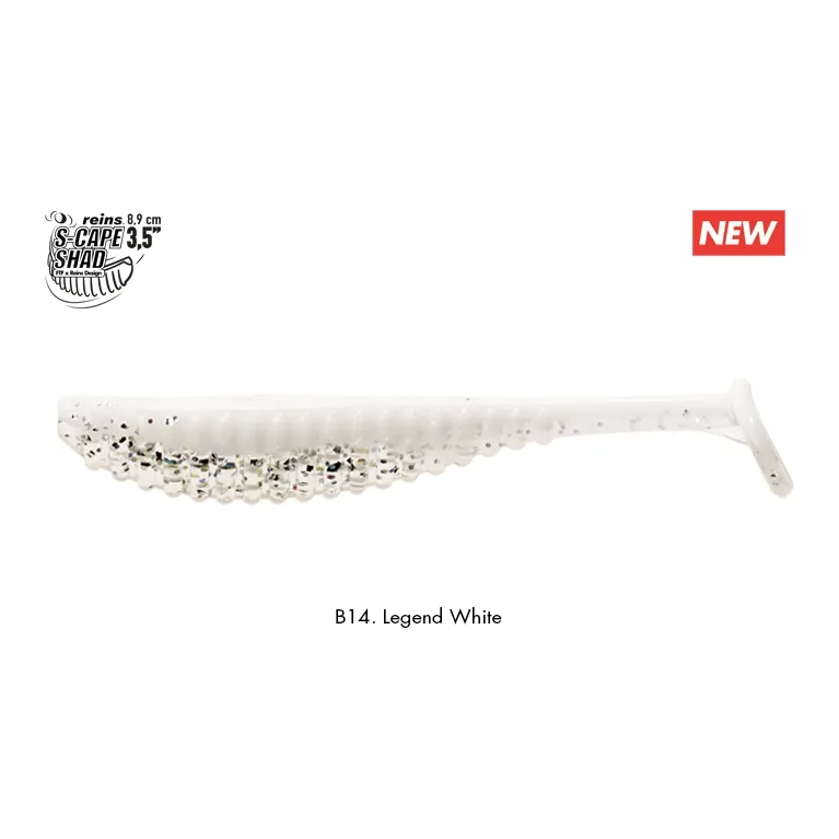LEURRE SOUPLE REINS S CAPE SHAD 3"5 LEURRE SOUPLE REINS S CAPE SHAD 3"5