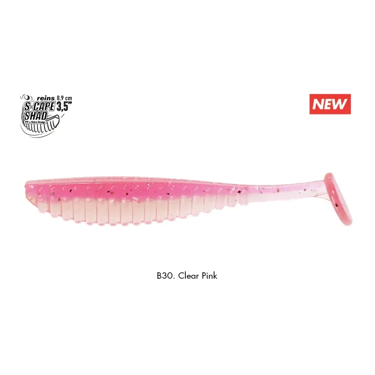 Reins S-Cape Shad 3.5" – Leurre souple 89 mm