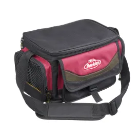 SAC AVEC 4 BOITES BERKLEY SYSTEM BAG RED & BLACK