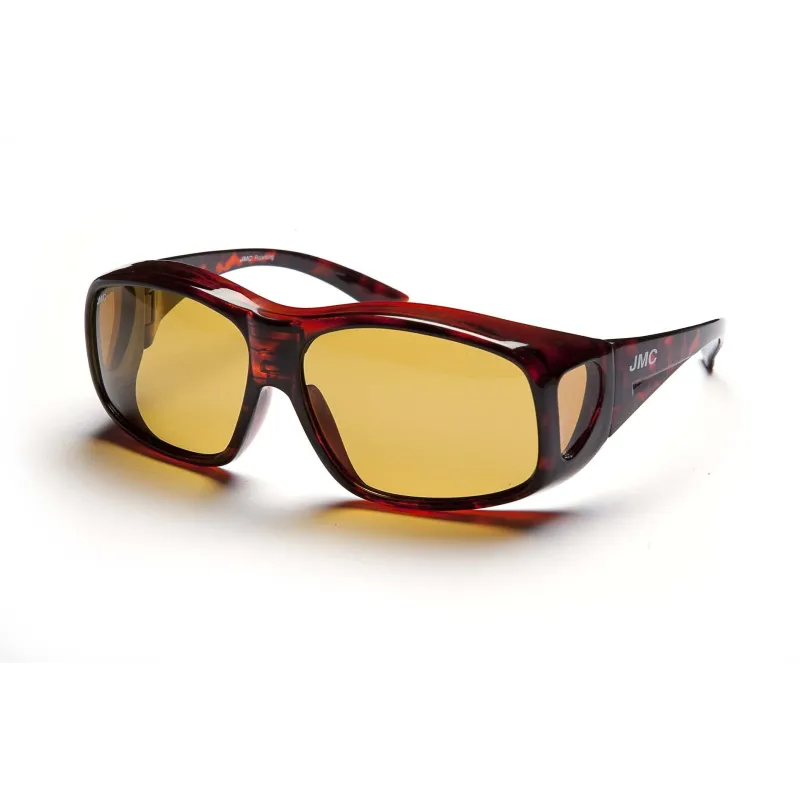 JMC Poly-Viz Jaune – Surlunettes polarisantes pêche