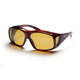 JMC Poly-Viz Jaune – Surlunettes polarisantes pêche