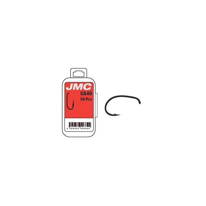 JMC Hameçon Mouche CA40 – Courbé Bronzé