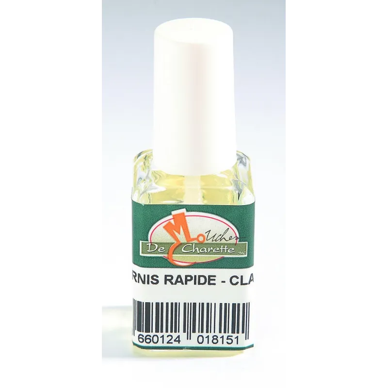 JMC Vernis Rapide Clair – Vernis pour Montage de Mouches