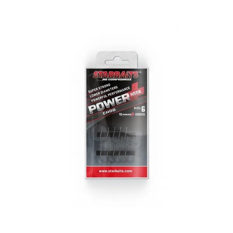 Starbaits Power Hook Chod – Hameçons carpe pour Chod Rig