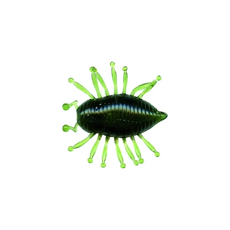 Illex Woodlouse 1.18" – Leurre Souple Insecte Flottant 30 mm – Par 6