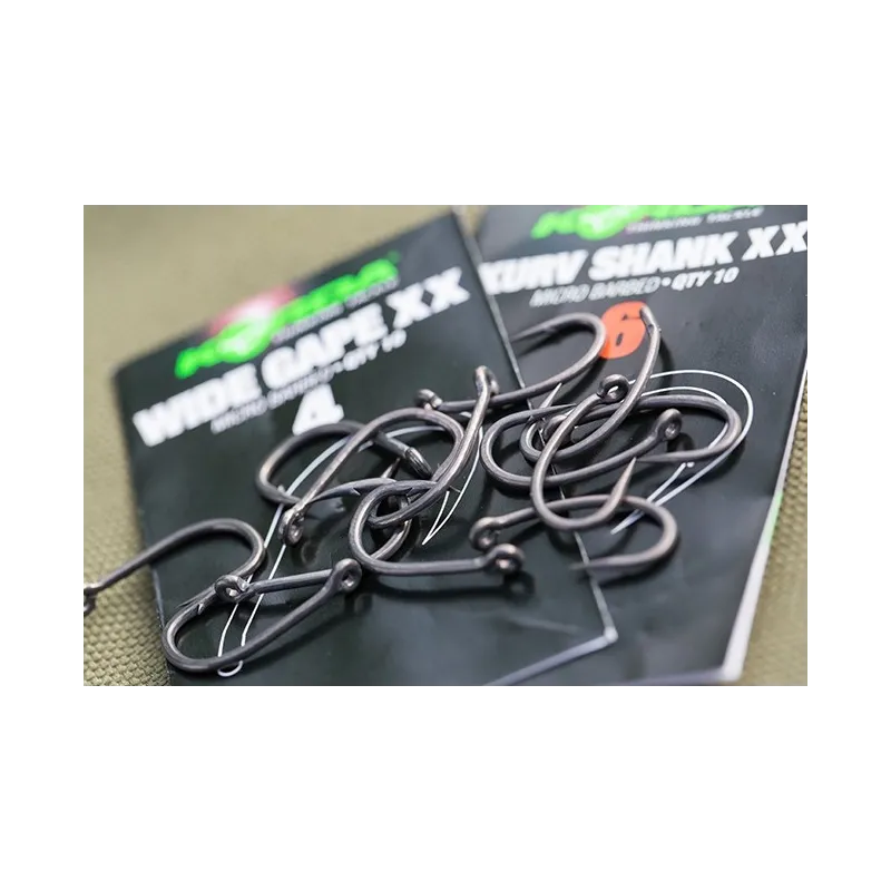 Korda Wide Gape XX – Hameçon carpe ultra renforcé