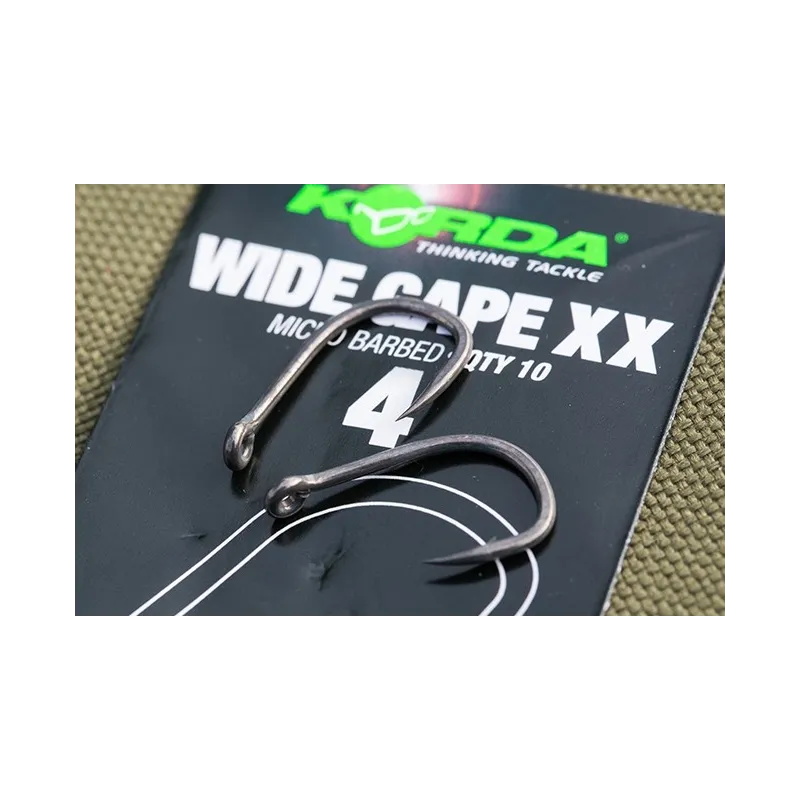 Korda Wide Gape XX – Hameçon carpe ultra renforcé
