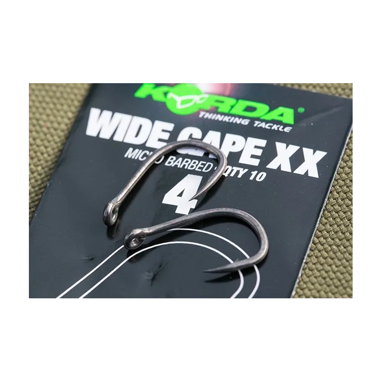 Korda Wide Gape XX – Hameçon carpe ultra renforcé