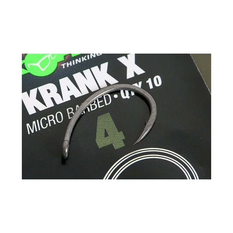 Korda Krank X – Hameçon carpe renforcé