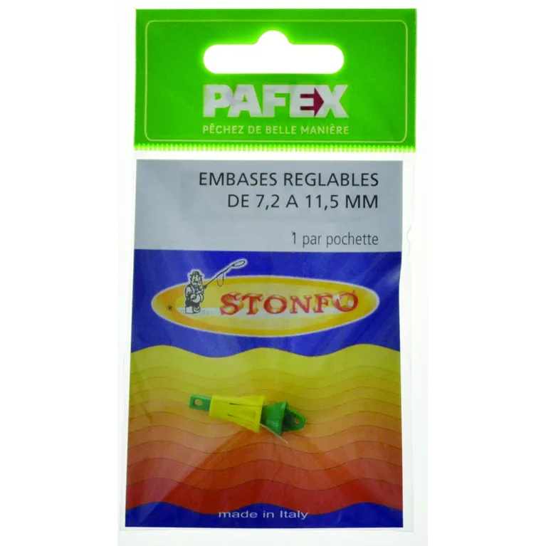 Stonfo Embase Réglable BAR3 / BAR4 – Montage élastique